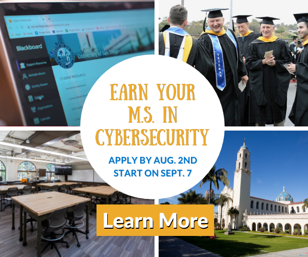 Join the Changemakers at USD - Enroll in the MS-Cybersecurity