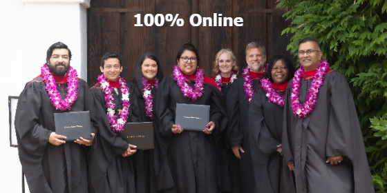 Earn a Masters in Theological Studies 100% online | Pictured is the MTS-FT class of 2025